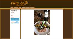 Desktop Screenshot of bistrobaffi.com